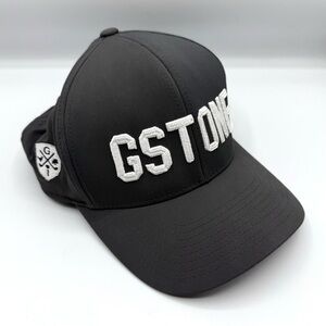 G/FORE “GSTONE” Lettering Logo 110 FlexFit Adjustable Golf Snapback Hat